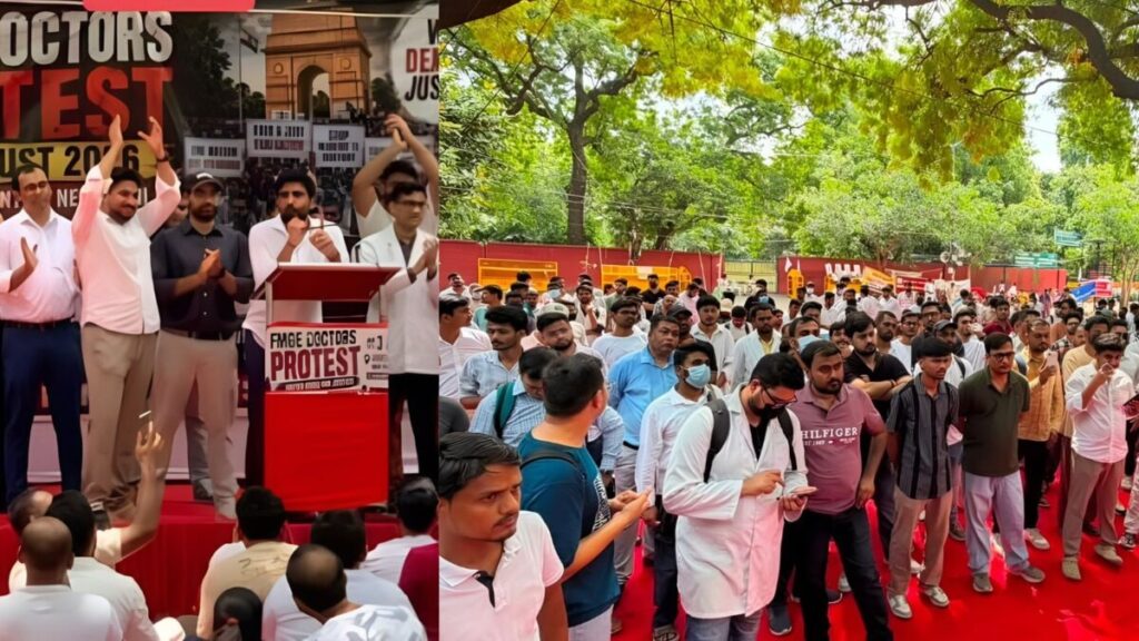 FMGE: दिल्ली की सड़कों पर फिर उतरे विदेशी मेडिकल ग्रेजुएट, आखिर क्यों नहीं थम रहा विरोध?